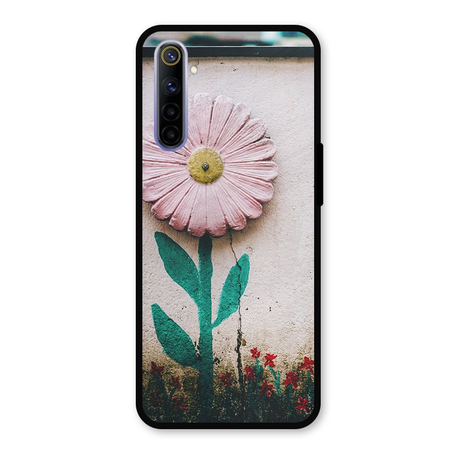 Creativity Flower Metal Back Case for Realme 6i