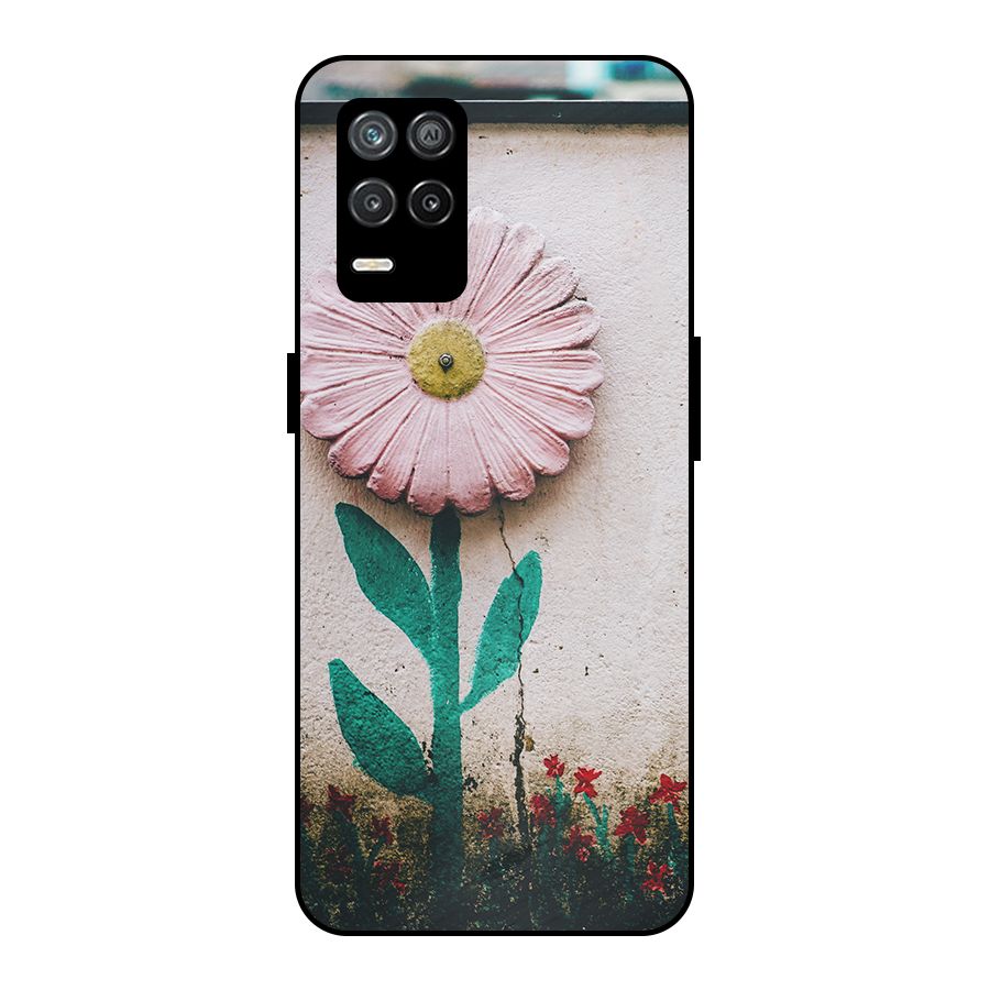 Creativity Flower Metal Back Case for Realme 9 5G