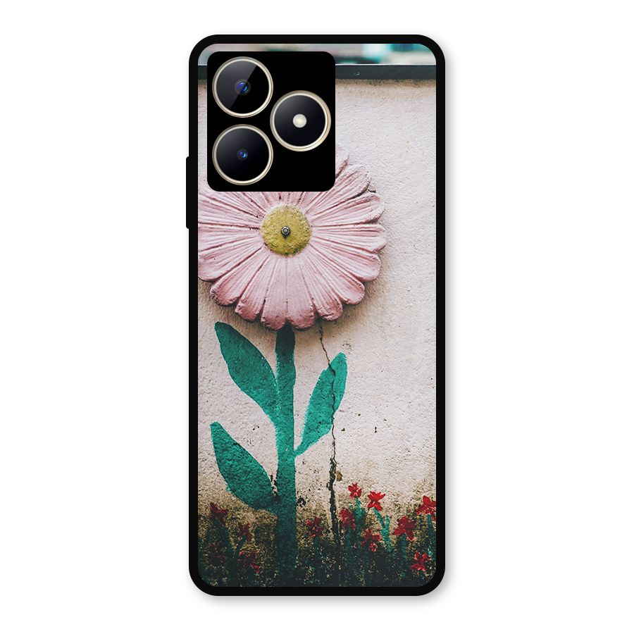 Creativity Flower Metal Back Case for Realme C53