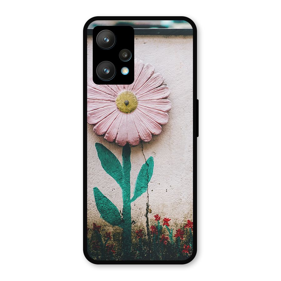 Creativity Flower Metal Back Case for Realme Narzo 50 Pro