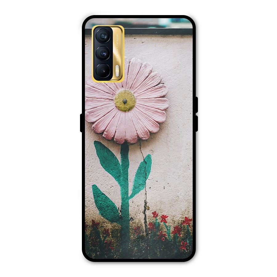 Creativity Flower Metal Back Case for Realme X7