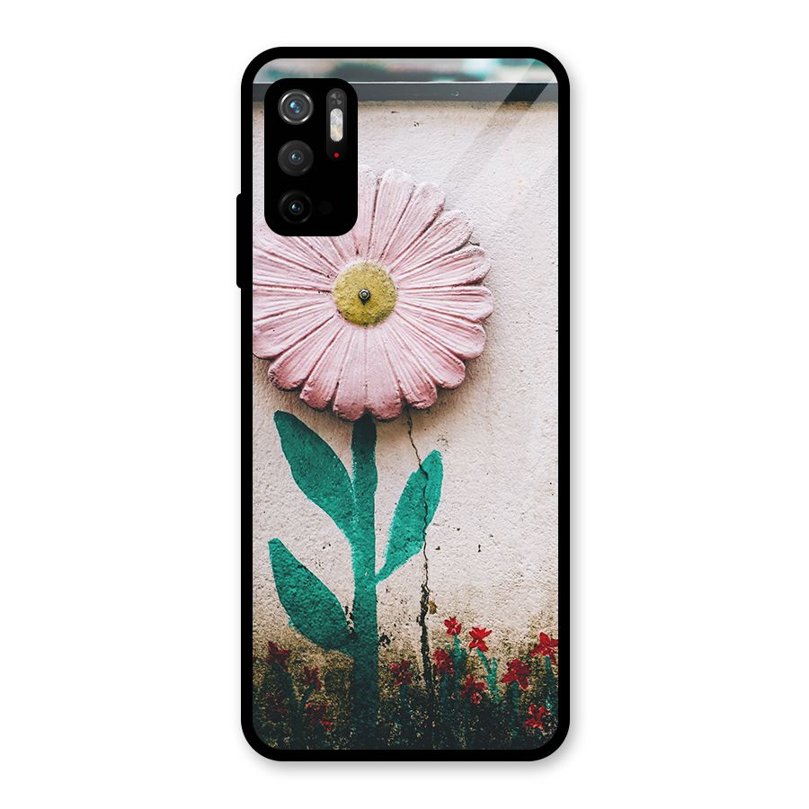 Creativity Flower Metal Back Case for Redmi Note 10T 5G