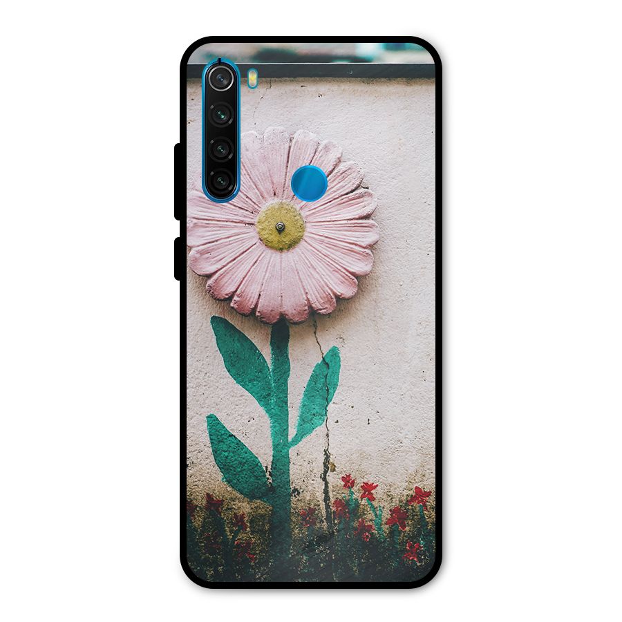 Creativity Flower Metal Back Case for Redmi Note 8