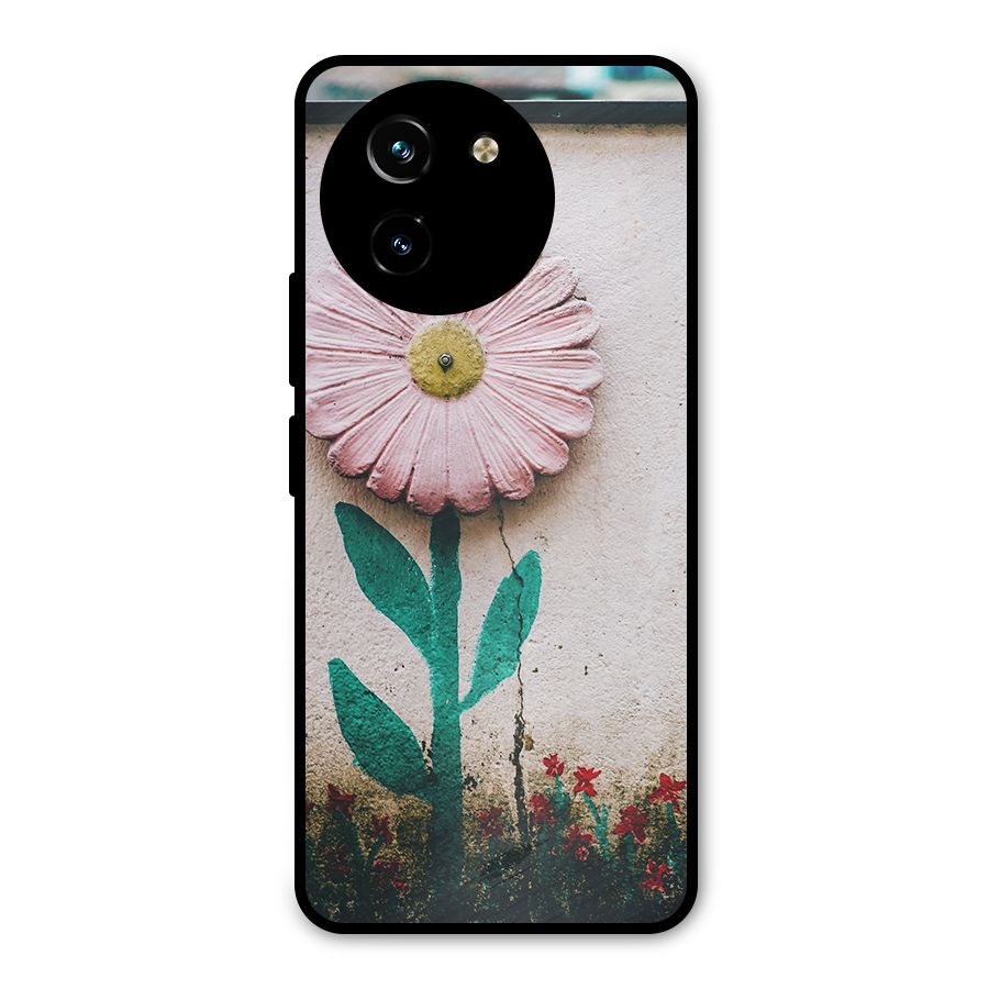 Creativity Flower Metal Back Case for Vivo T3x
