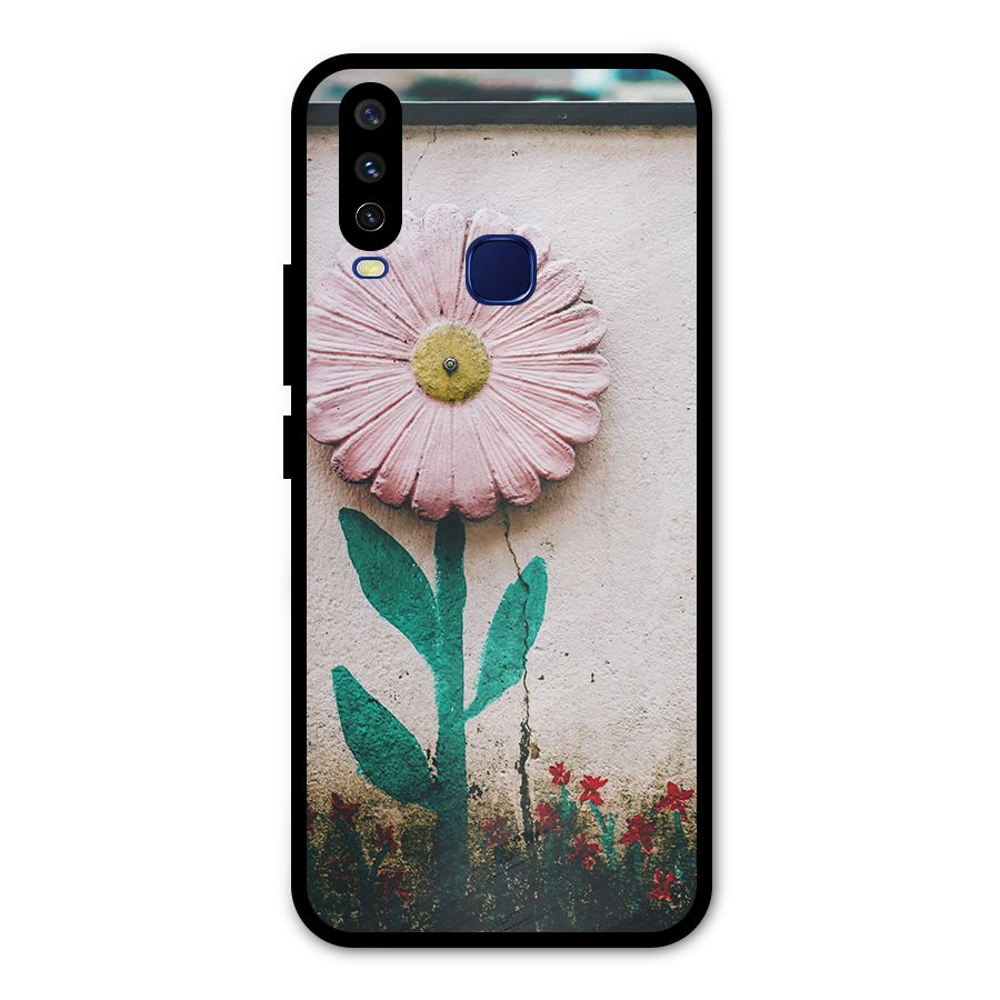 Creativity Flower Metal Back Case for Vivo V17