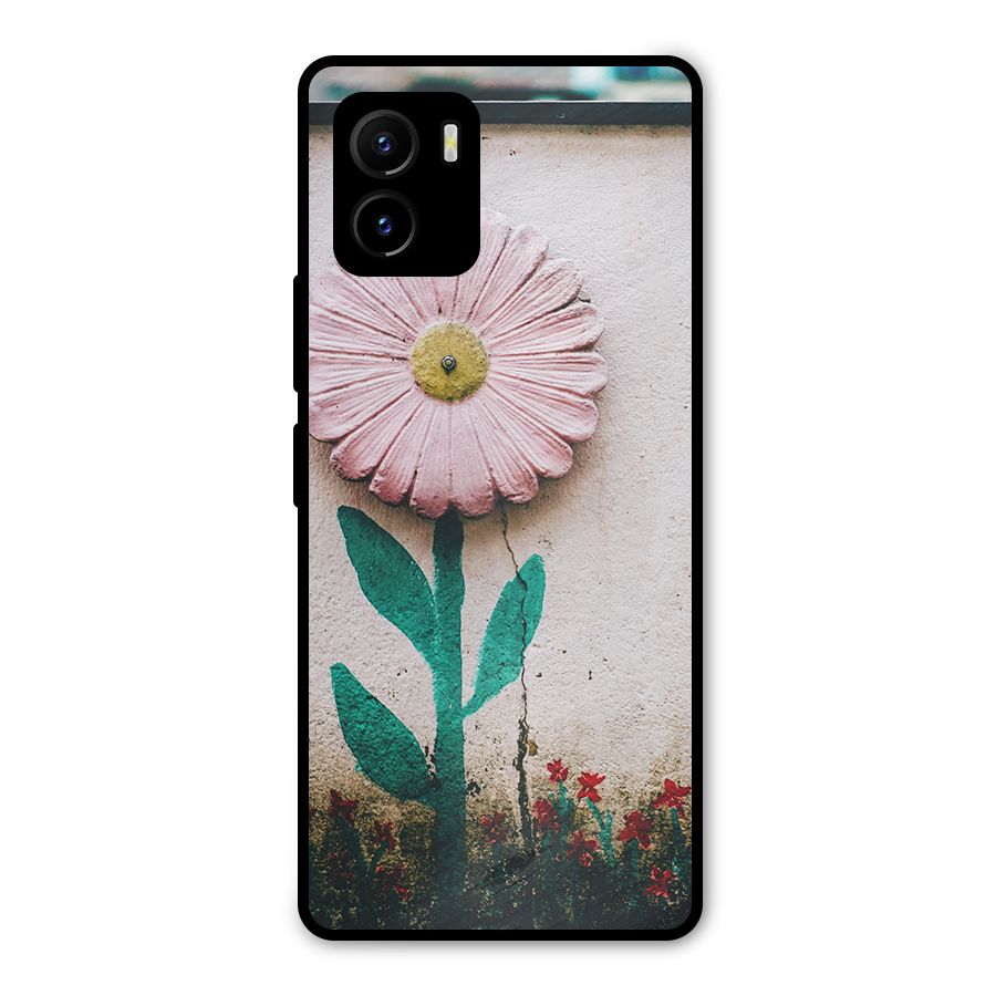 Creativity Flower Metal Back Case for Vivo Y15s