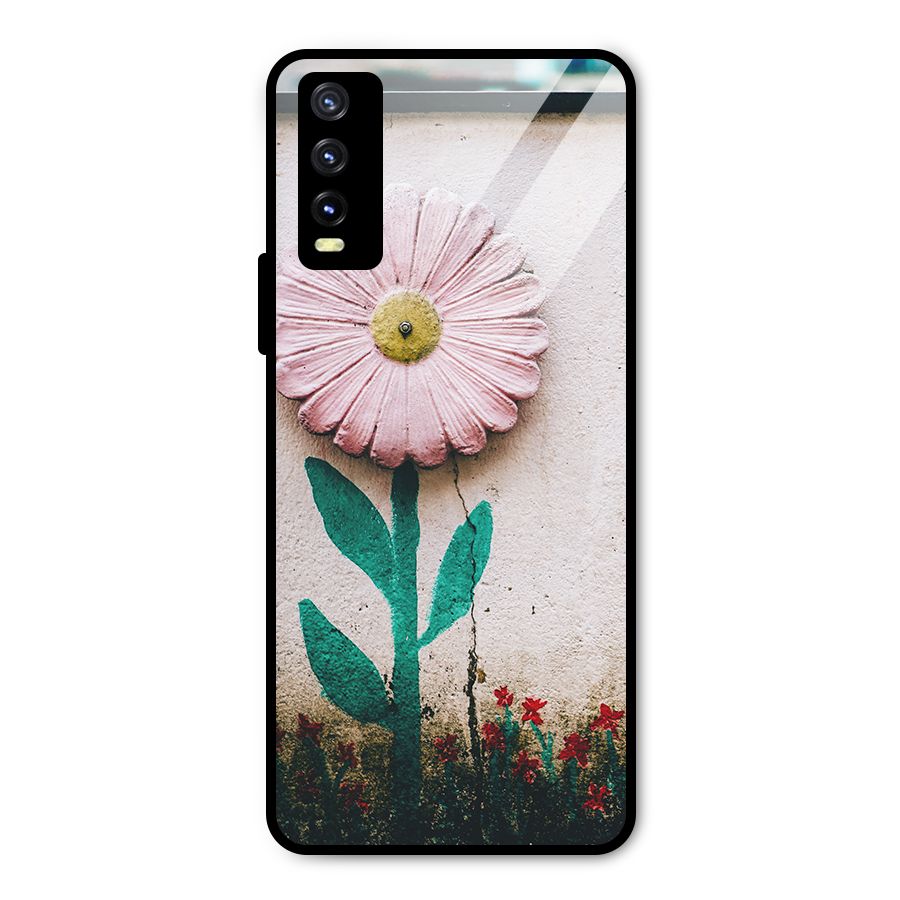 Creativity Flower Metal Back Case for Vivo Y20