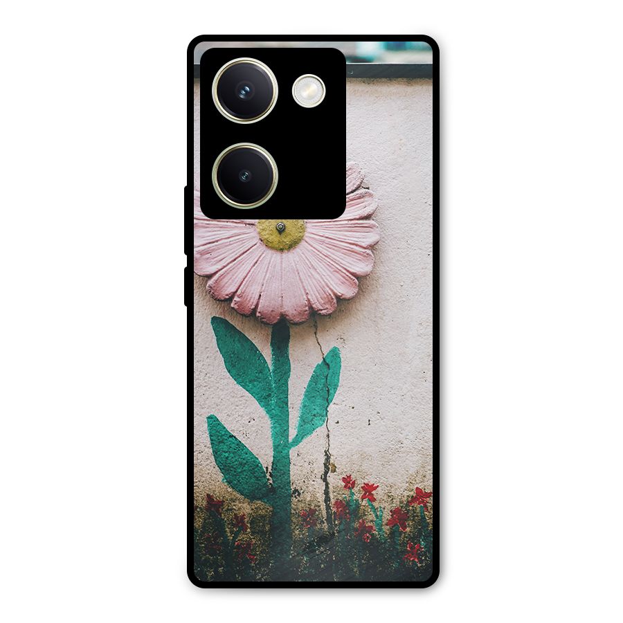 Creativity Flower Metal Back Case for Vivo Y200 Pro
