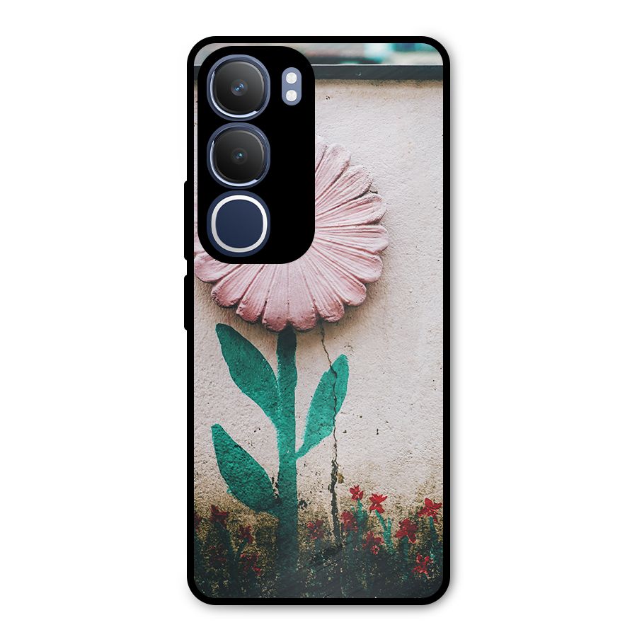 Creativity Flower Metal Back Case for Vivo Y29