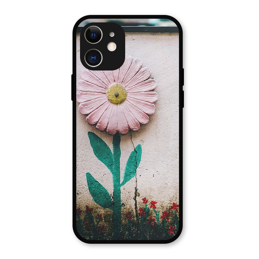 Creativity Flower Metal Back Case for iPhone 12