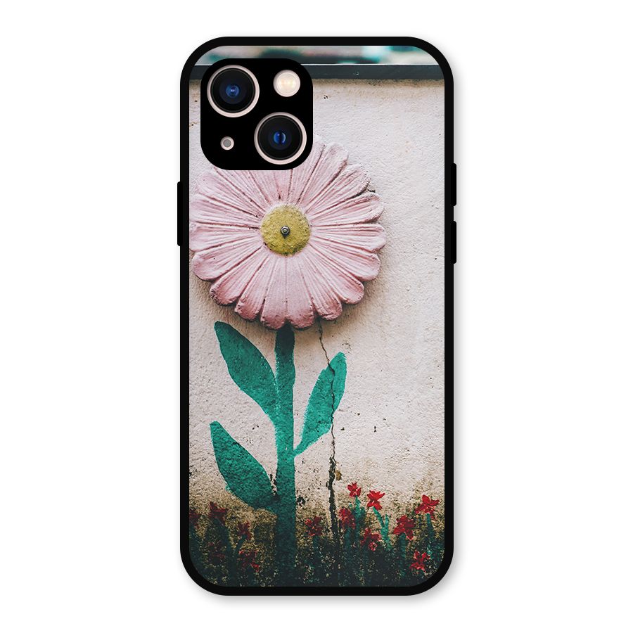 Creativity Flower Metal Back Case for iPhone 13