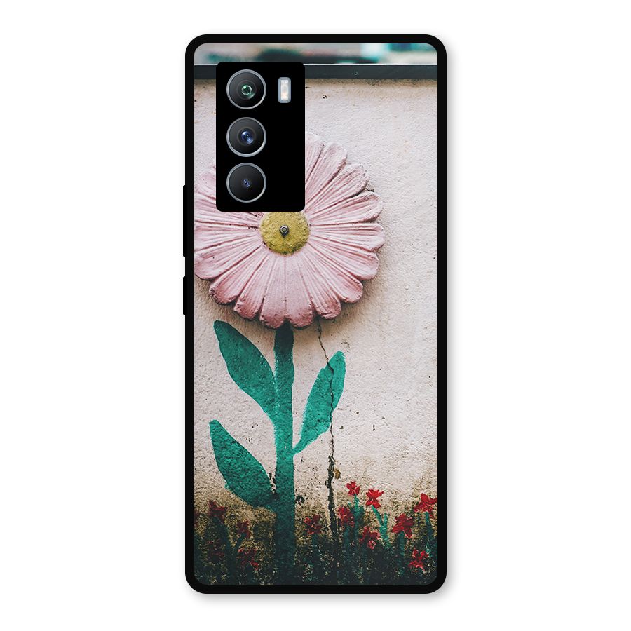 Creativity Flower Metal Back Case for iQOO 9 SE