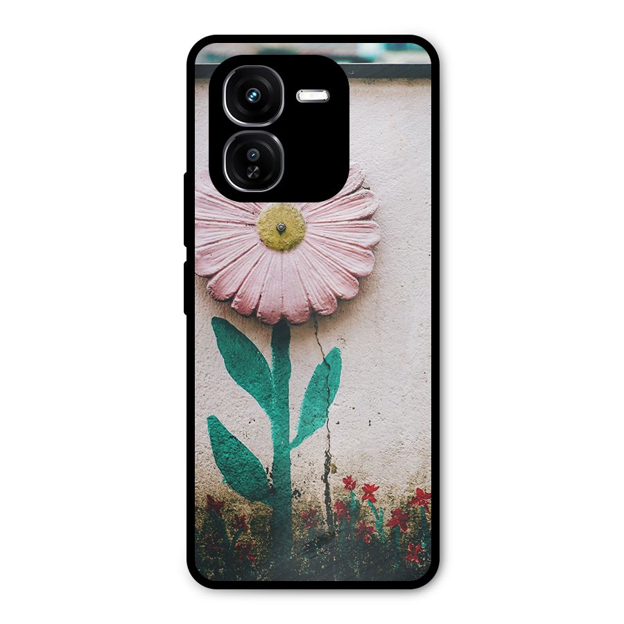 Creativity Flower Metal Back Case for iQOO Z9x