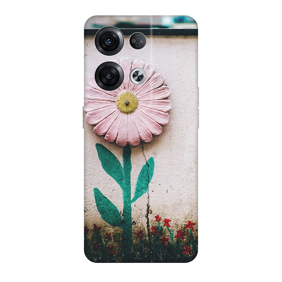 Creativity Flower Original Polycarbonate Back Case for Oppo Reno8 Pro 5G
