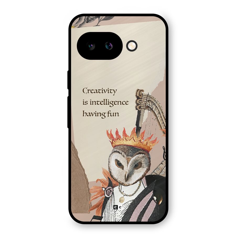 Creativity Intelligence Metal Back Case for Google Pixel 9a