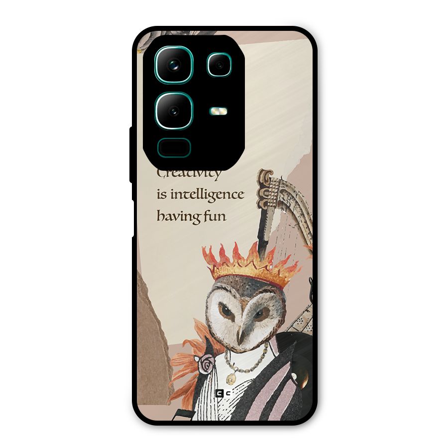 Creativity Intelligence Metal Back Case for Infinix Note 50x