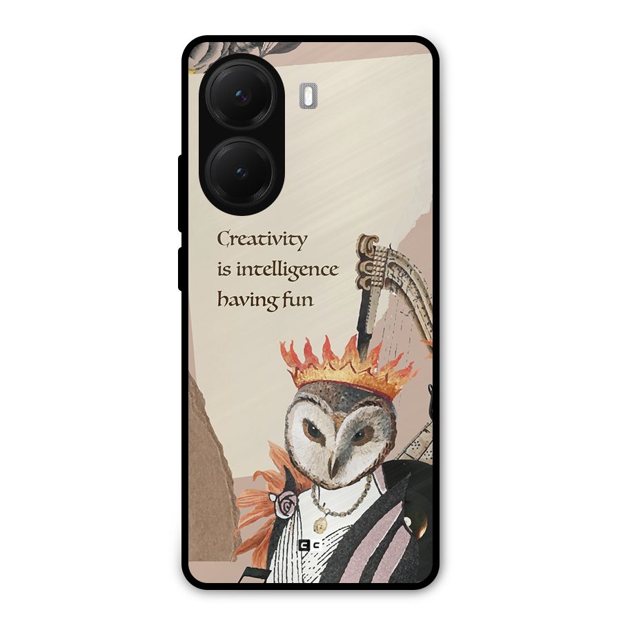 Creativity Intelligence Metal Back Case for Poco X7 Pro