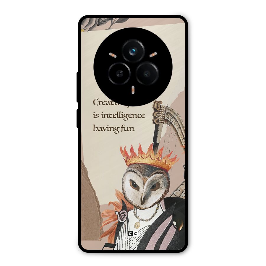 Creativity Intelligence Metal Back Case for Realme 14 Pro