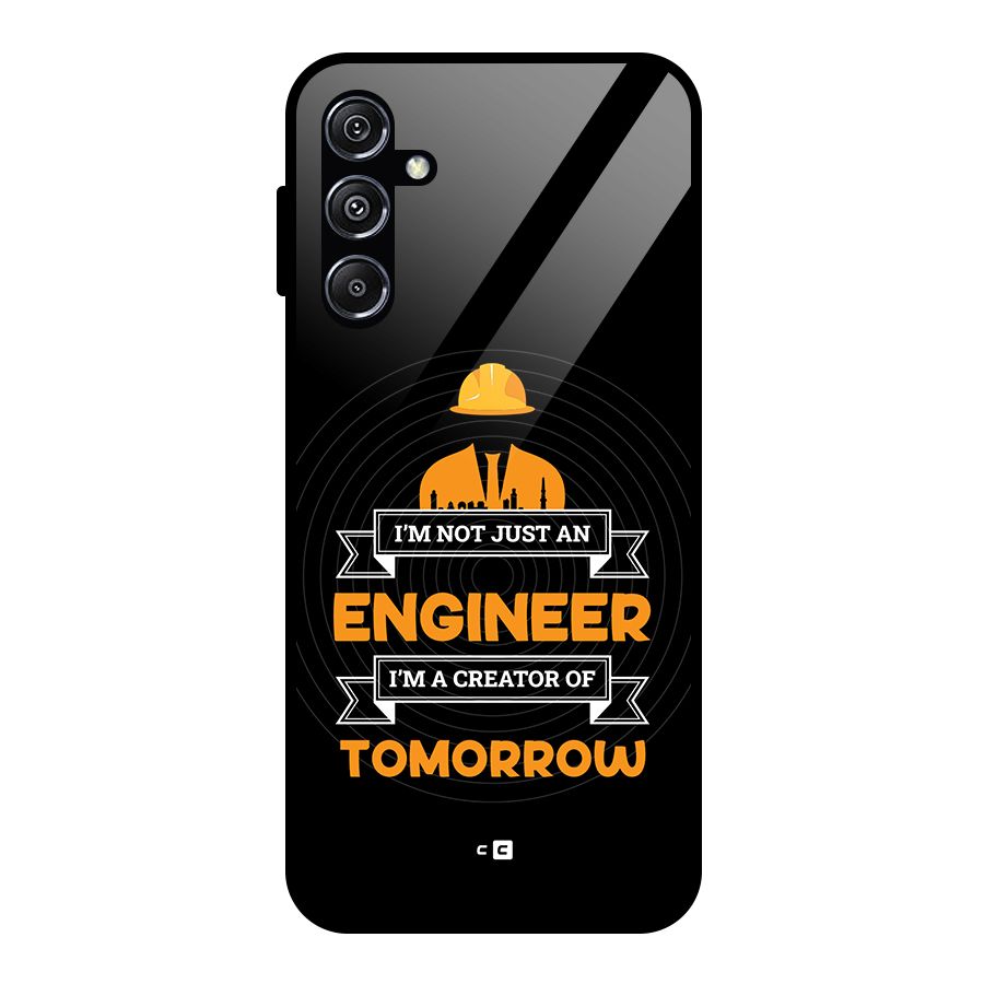 Creator Of Tomorrow Glass Back Case for Galaxy M34 5G