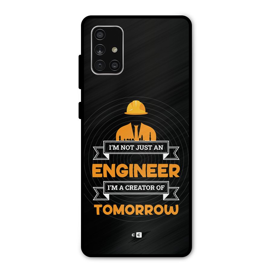 Creator Of Tomorrow Metal Back Case for Galaxy A71