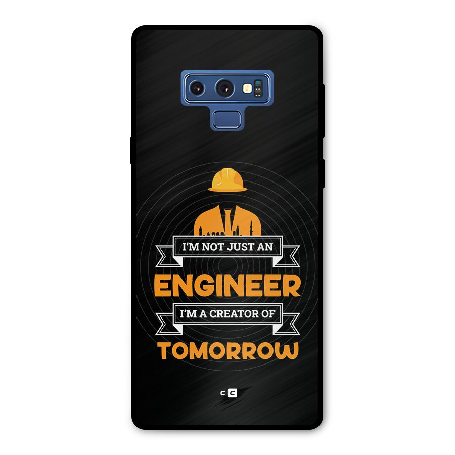 Creator Of Tomorrow Metal Back Case for Galaxy Note 9
