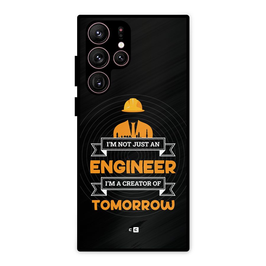 Creator Of Tomorrow Metal Back Case for Galaxy S22 Ultra 5G