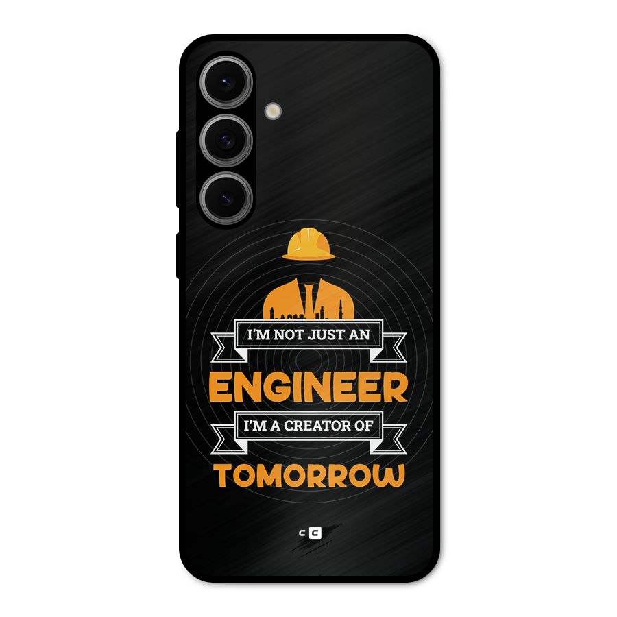 Creator Of Tomorrow Metal Back Case for Galaxy S24 FE