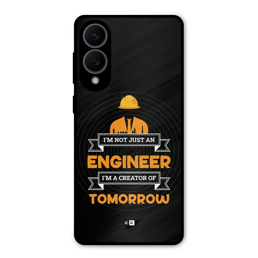 Creator Of Tomorrow Metal Back Case for Galaxy S25 Edge