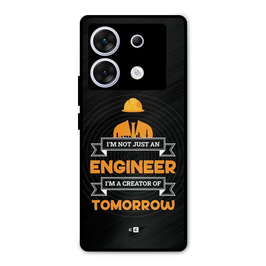 Creator Of Tomorrow Metal Back Case for Infinix Zero 30 5G