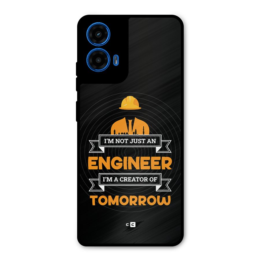 Creator Of Tomorrow Metal Back Case for Moto G45