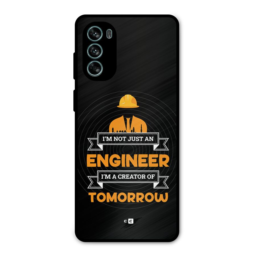Creator Of Tomorrow Metal Back Case for Moto G62