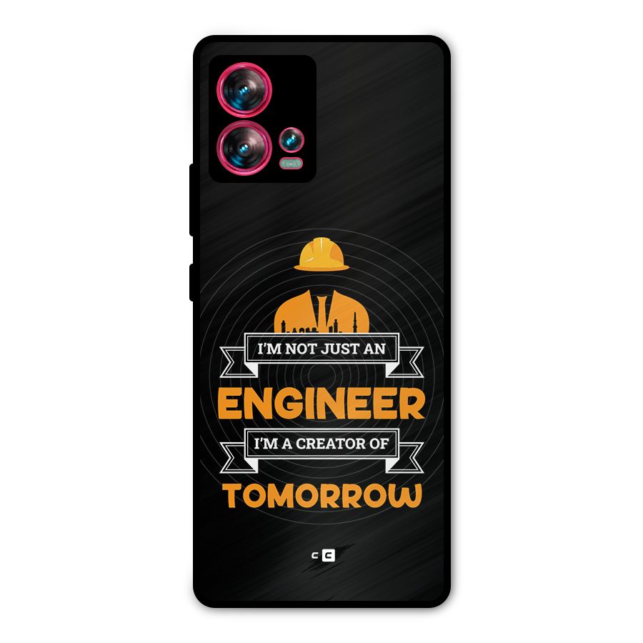 Creator Of Tomorrow Metal Back Case for Motorola Edge 30 Fusion