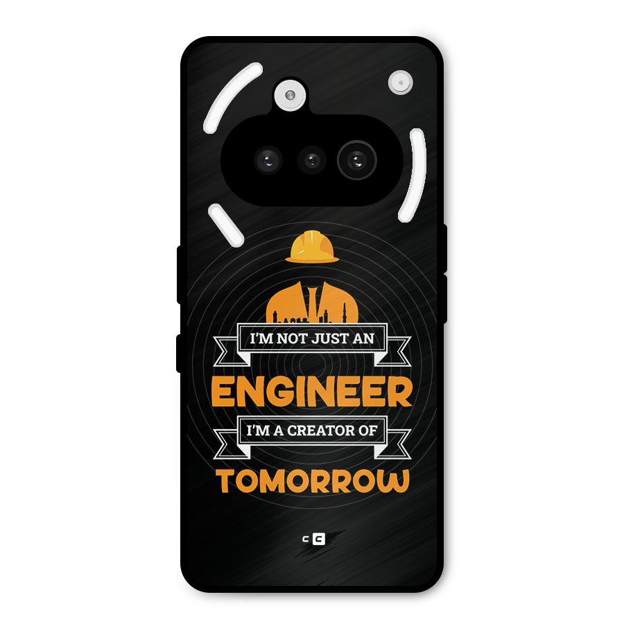 Creator Of Tomorrow Metal Back Case for Nothing Phone 3a