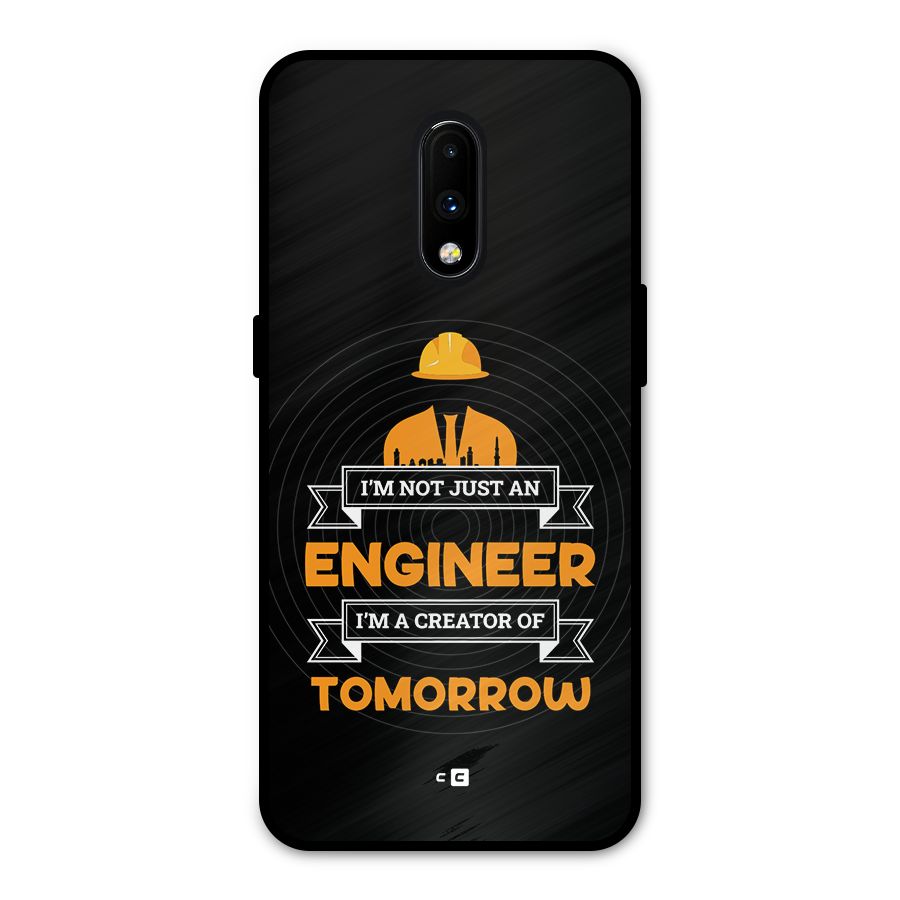Creator Of Tomorrow Metal Back Case for OnePlus 7