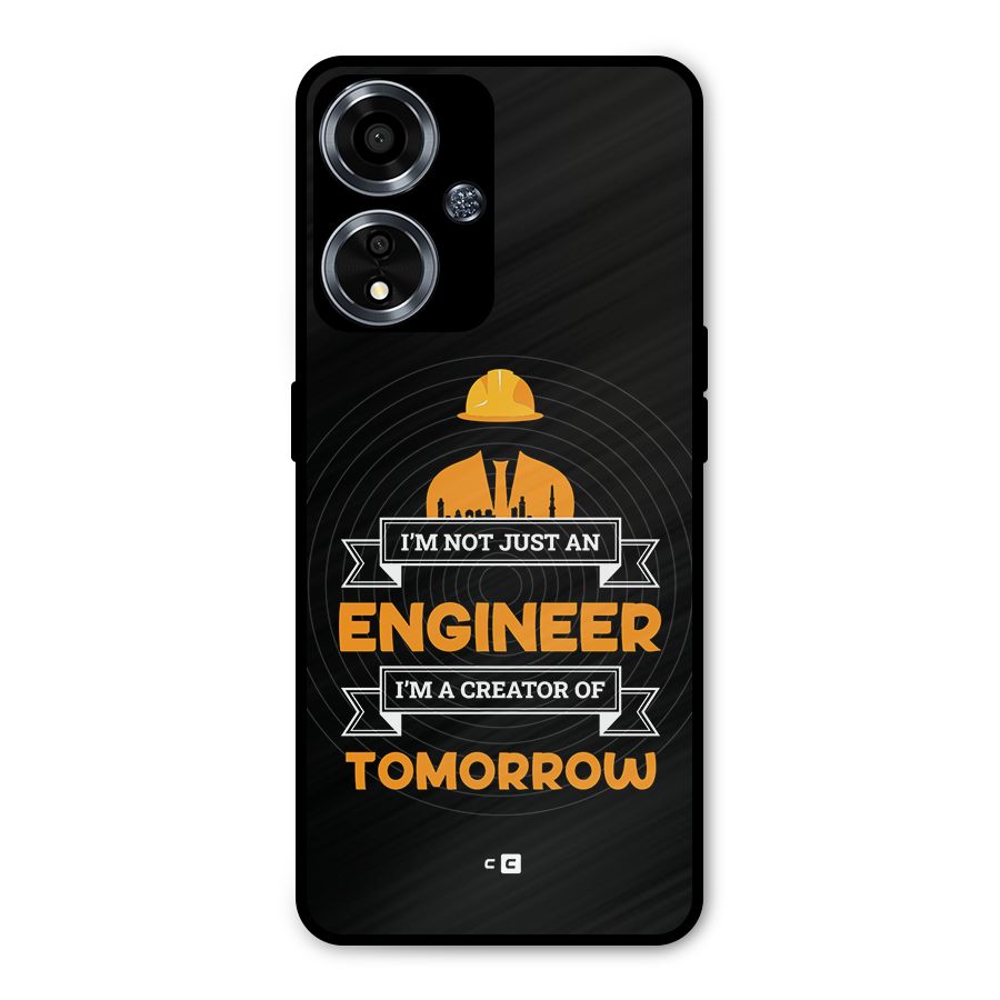 Creator Of Tomorrow Metal Back Case for Oppo A59