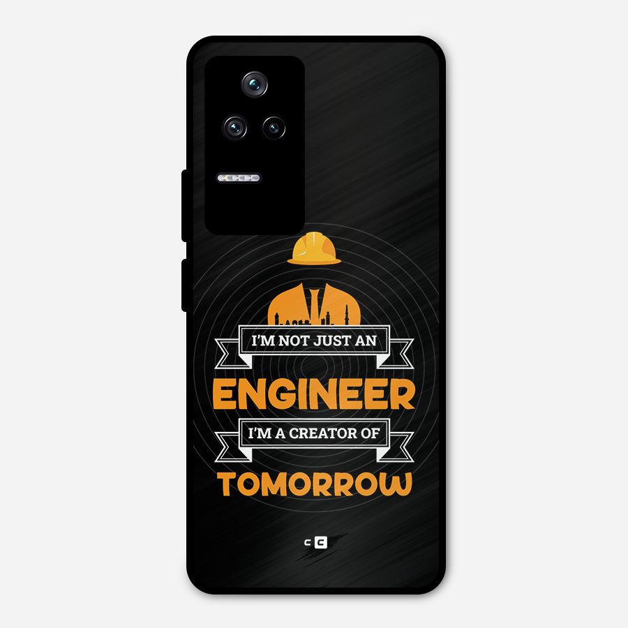 Creator Of Tomorrow Metal Back Case for Poco F4 5G