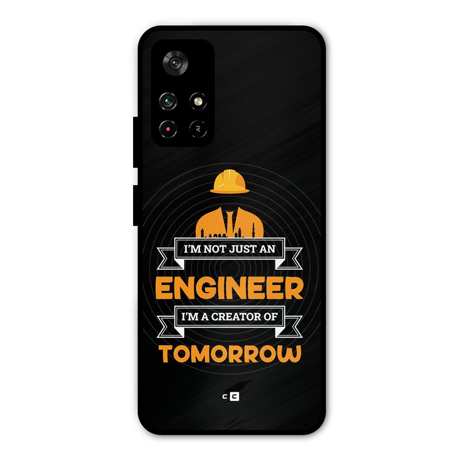 Creator Of Tomorrow Metal Back Case for Poco M4 Pro 5G