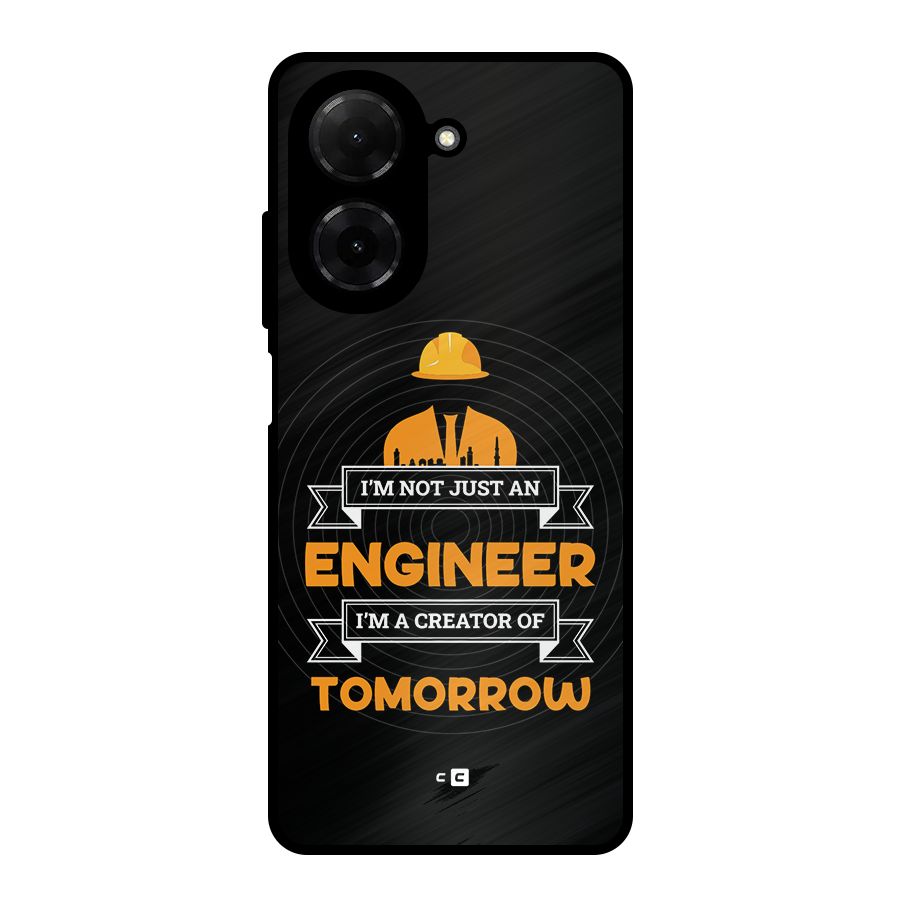 Creator Of Tomorrow Metal Back Case for Redmi A5 4G