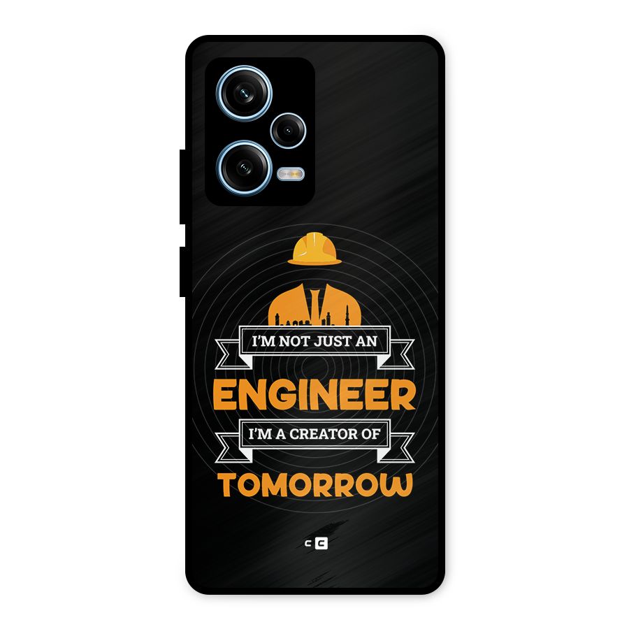 Creator Of Tomorrow Metal Back Case for Redmi Note 12 Pro