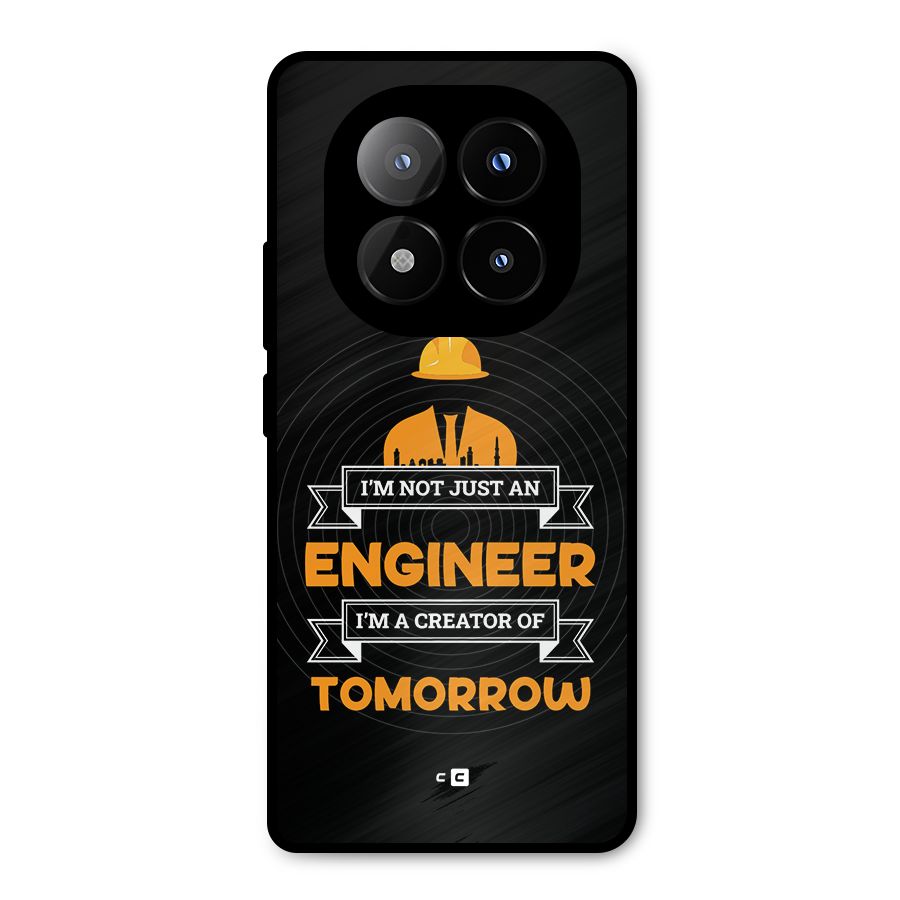 Creator Of Tomorrow Metal Back Case for Redmi Note 14 Pro Plus 5G