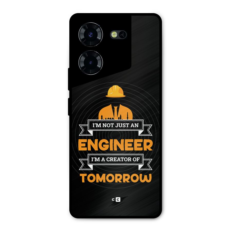 Creator Of Tomorrow Metal Back Case for Tecno Pova 5 Pro 5G