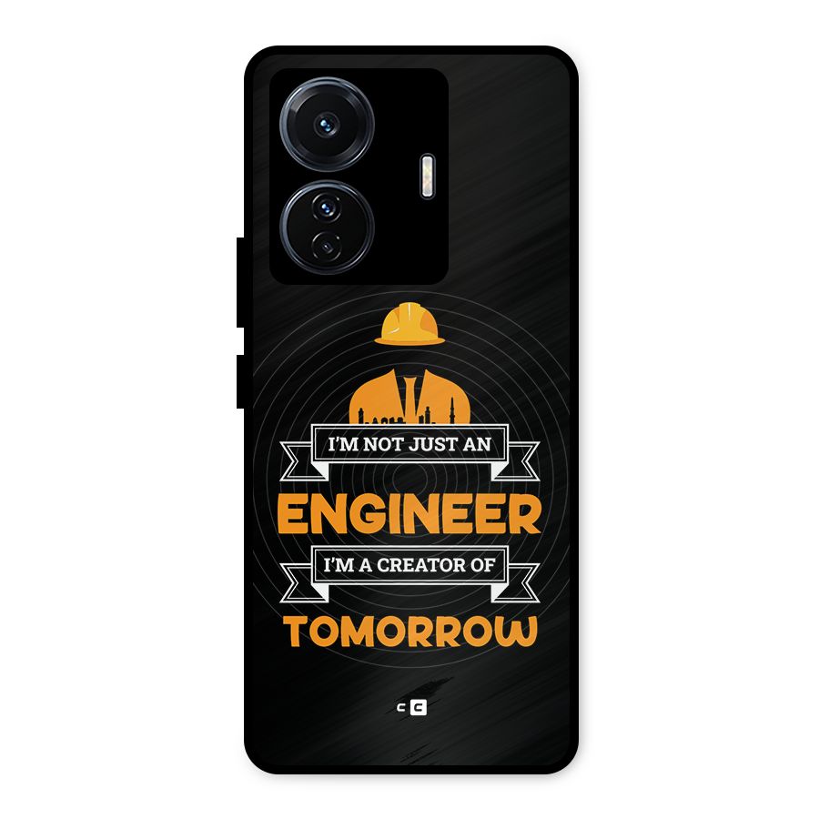 Creator Of Tomorrow Metal Back Case for Vivo T1 Pro