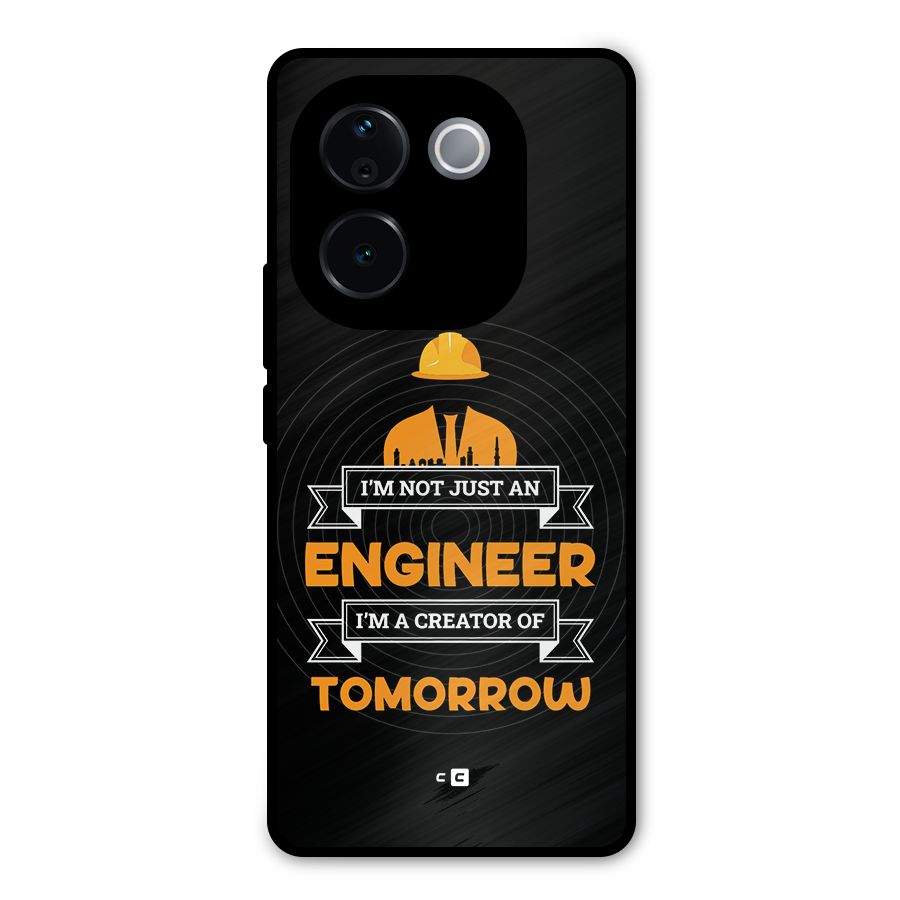 Creator Of Tomorrow Metal Back Case for Vivo T3 Pro