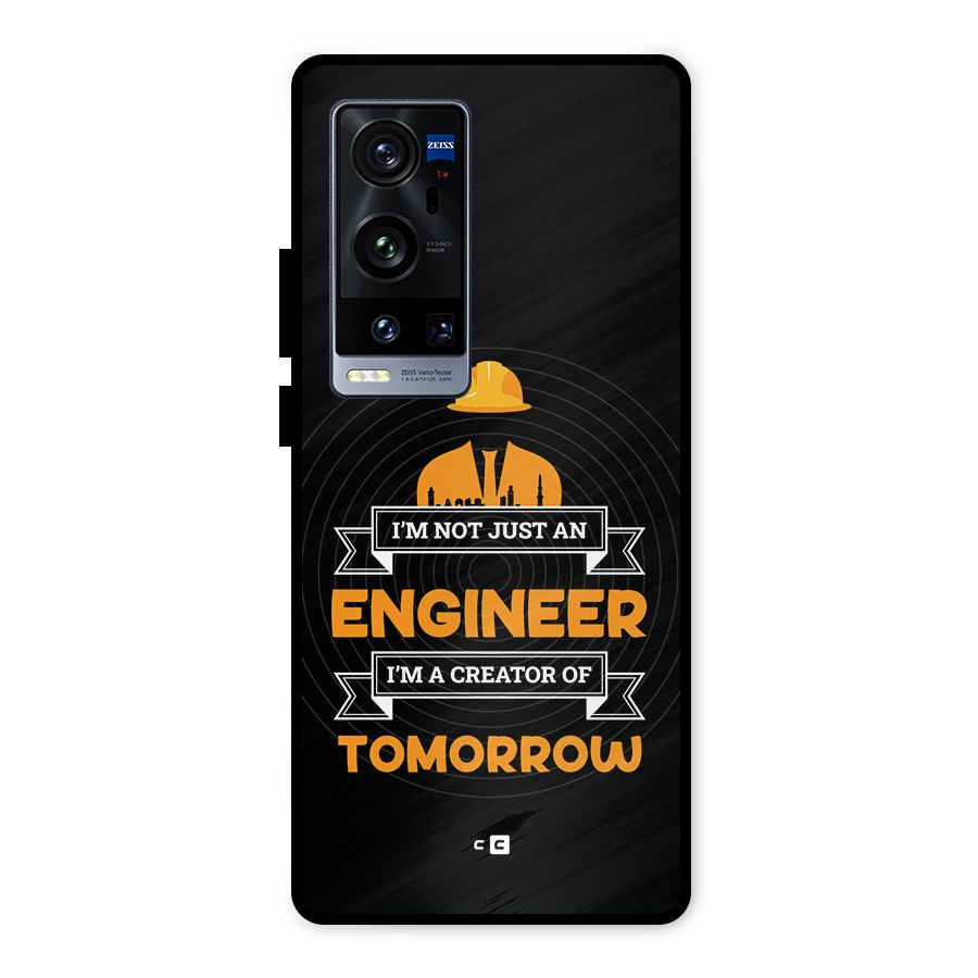 Creator Of Tomorrow Metal Back Case for Vivo X60 Pro Plus