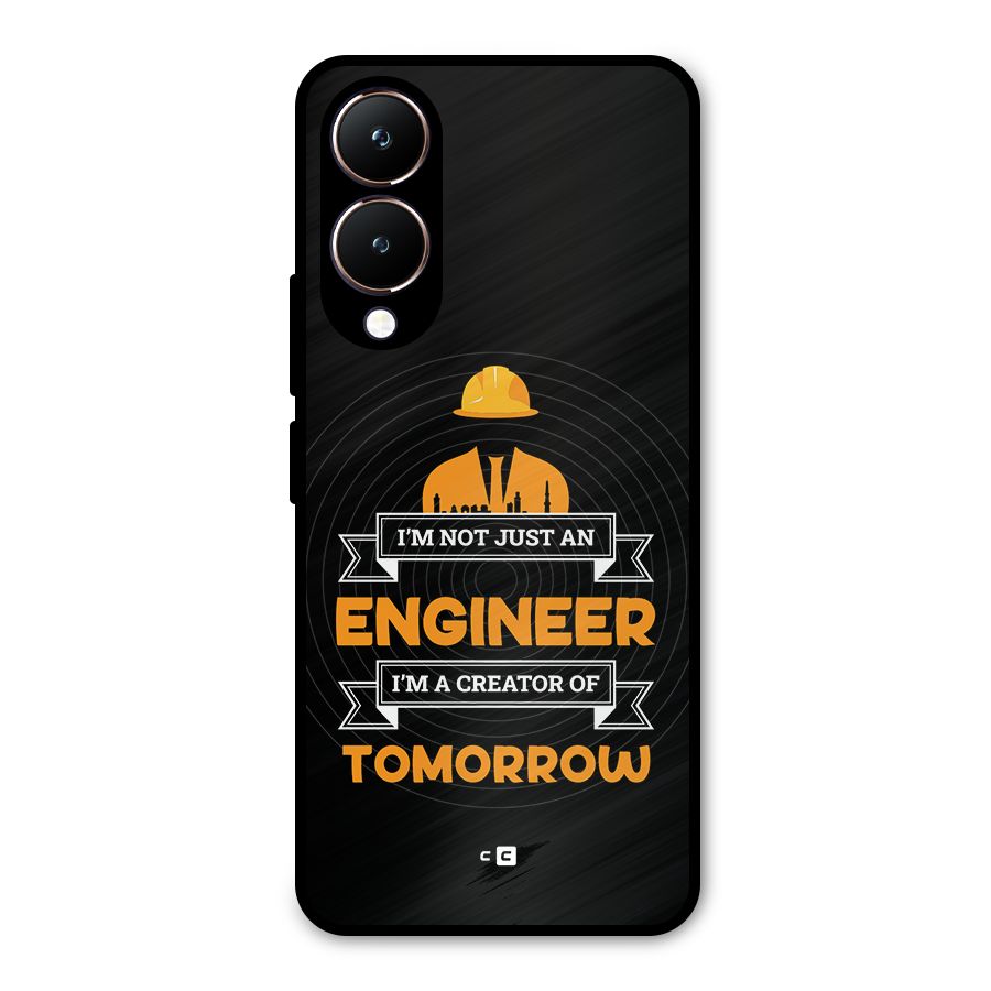 Creator Of Tomorrow Metal Back Case for Vivo Y28