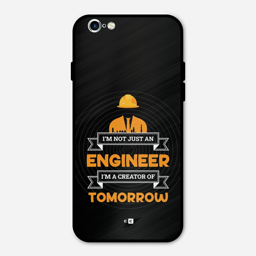 Creator Of Tomorrow Metal Back Case for iPhone 6 6s