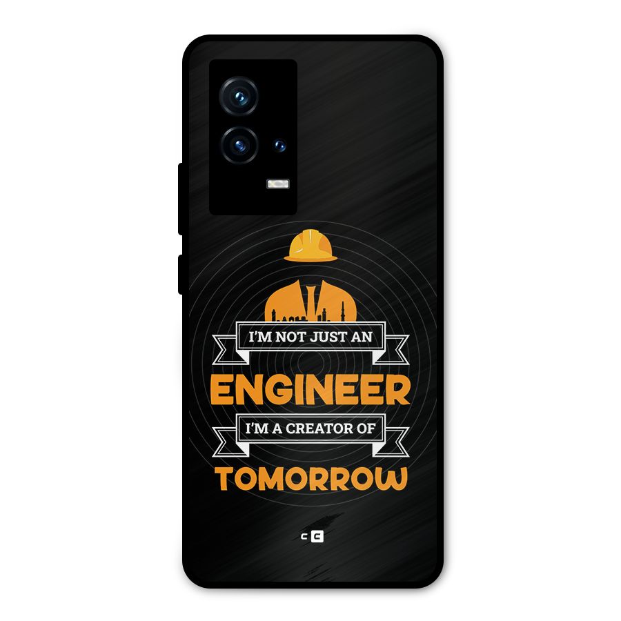 Creator Of Tomorrow Metal Back Case for iQOO 9 5G