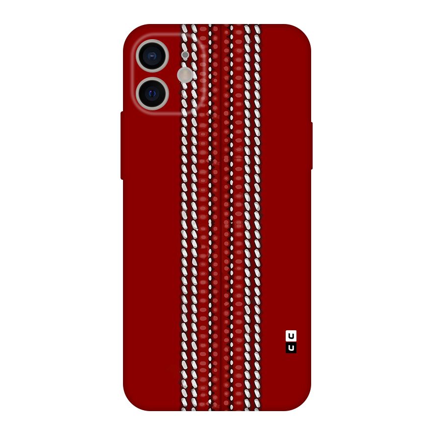 Cricket Ball Pattern Original Polycarbonate Back Case for iPhone 11