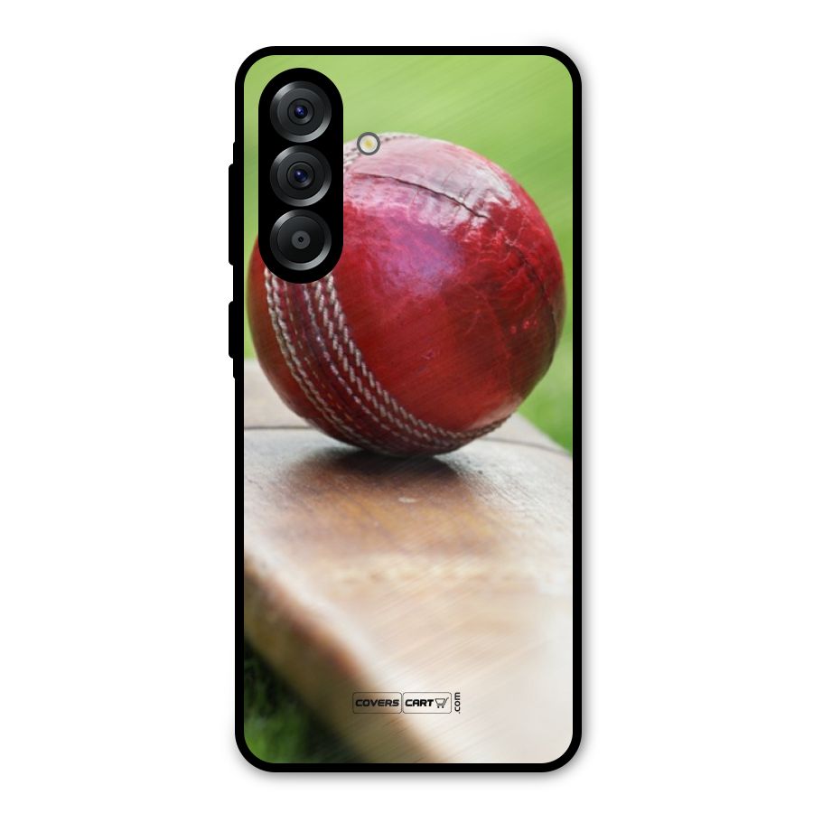 Cricket Bat Ball Metal Back Case for Galaxy A56