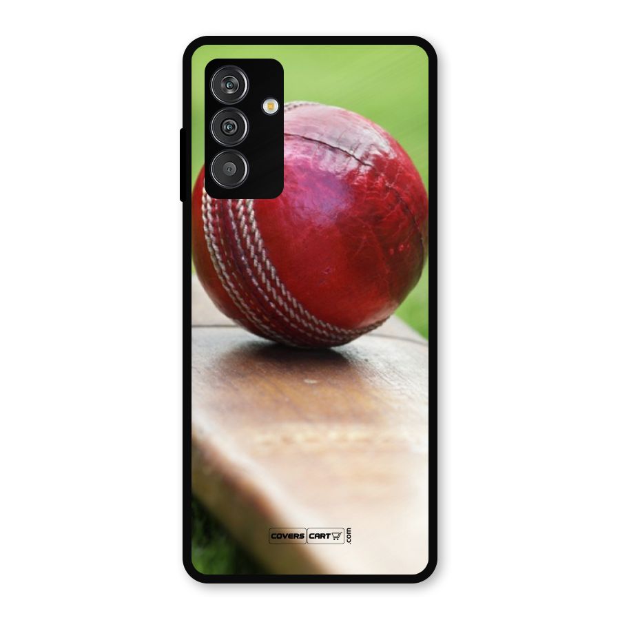 Cricket Bat Ball Metal Back Case for Galaxy F13
